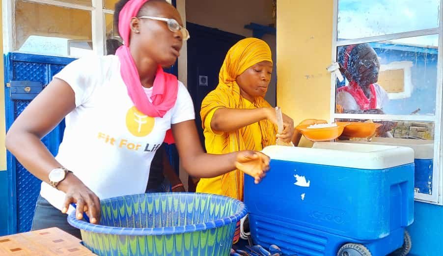 Meal preparation for student participants